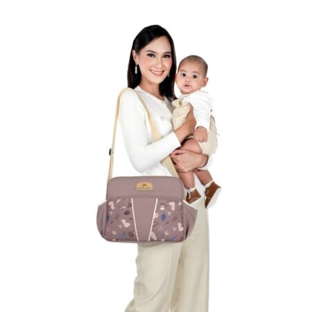 Mom’ Baby Tas Bayi Medium Woody Series