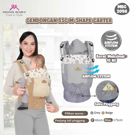 Mom’s Baby Gendongan Bayi SSC M-Shape Carter